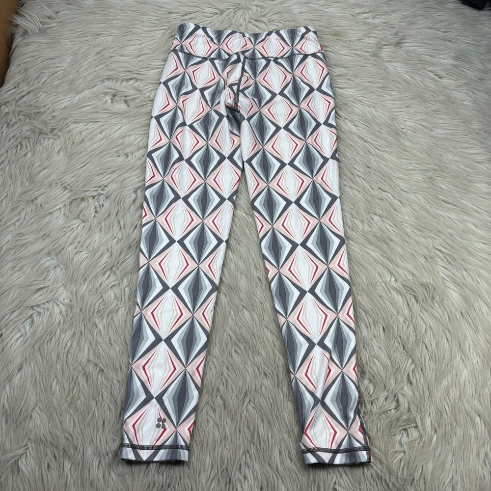 Sweaty Betty Women's XS SHORT Contour Legging in Vintage Diamond Print